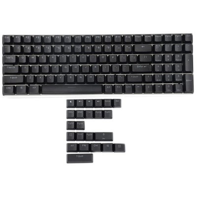 PBT Shine Through Sunset Keycaps for Mechanical Keyboard