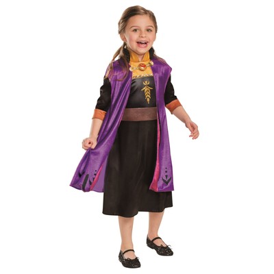 Disguise Disney Frozen 2 Anna Classic Costume, Toddler Size XS (3T-4T)