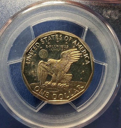 1979-S Susan B. Anthony Dollar PCGS PR69DCAM tipo 1 - Foto 3 di 3