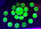 Vtg Light Green Rivoli Brooch, Bracelet, Ring Jewelry Set -Stunning! — photo 7