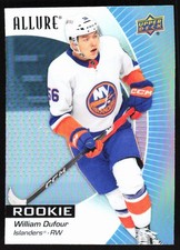 2023-24 Upper Deck Allure William Dufour Rookie New York Islanders #137
