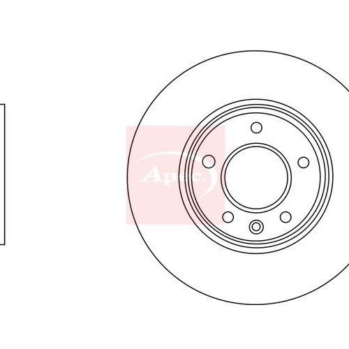 APEC Brake Disc DSK2754