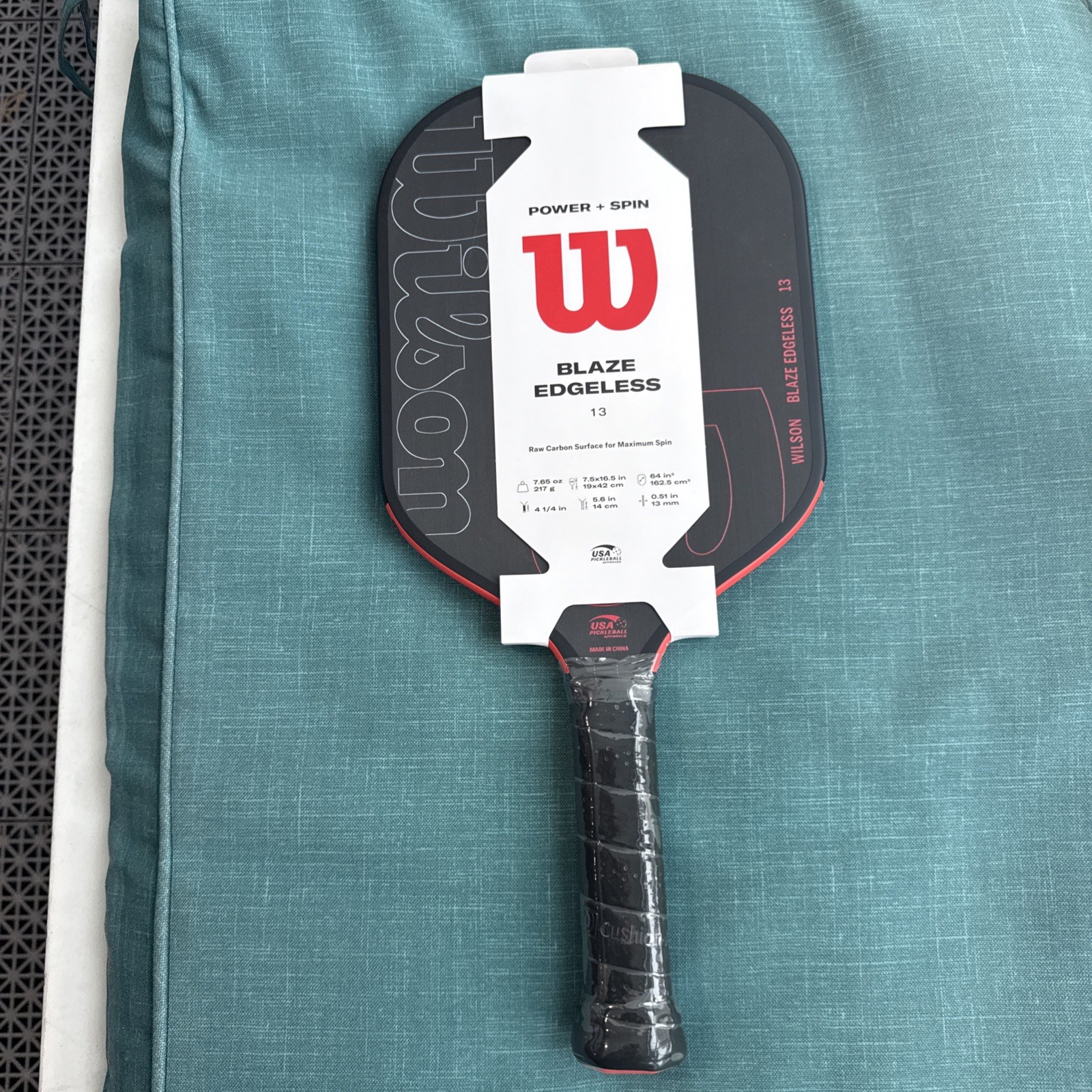 New Wilson Blaze Edgeless 13mm Pickleball Paddle.  Shop Clos