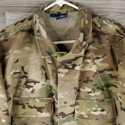Propper Multi-Cam Camo BDU Field Jacket Mens XL Regular Utility Coat image 2
