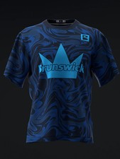 Custom Name Brunswick - Crown Victory - Bowling Jersey Shirt - All Size