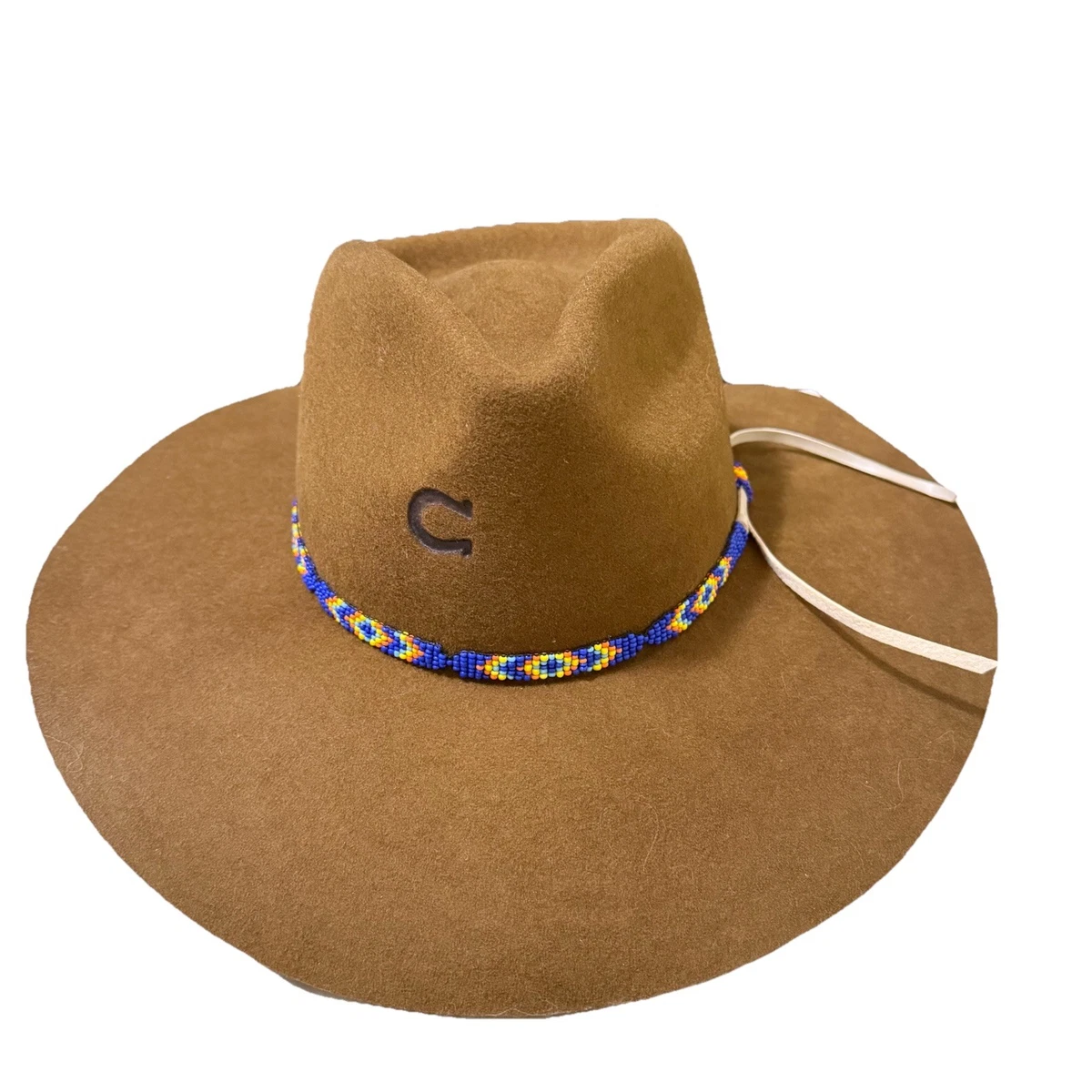 Charlie 1 Horse Paint Splatter Straw Western Cowboy Hat Sz L Festival Lucchese Charlie 1 Horse Spear Point Straw Hat – McKinney Hat Company main image 4