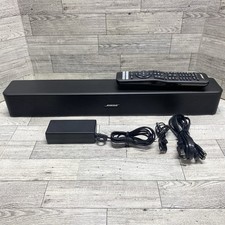Bose Solo 5 TV Sound System 418775 Bluetooth Black With Remote Optical Cable