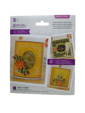 C Companion Gemini Interchangeable Trellis Frame Dies 5pc 5"x5" Create-A-Card