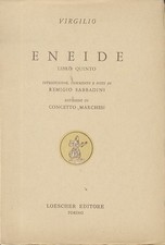Eneide: libro quinto. Introduzione commento e note di Remigio Sabbadini. Revisio