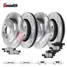 Front Rear Brake Rotors Pads For 2011-2020 Jeep Grand Cherokee Dodge Durango Front Rear Brake Rotors Pads For 2011-2020 Jeep Grand Cherokee Dodge Durango