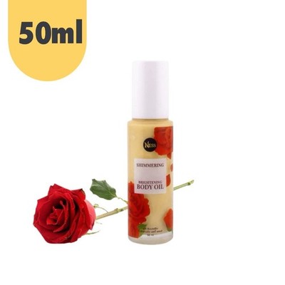 Ness Shimmer Oil nourishes and brightens the skin, giving it a vibrant look 50ml