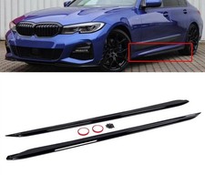 Set Sport Seitenschweller Ans�tze hochglanz schwarz f�r BMW 3er G20 G21 M-Paket