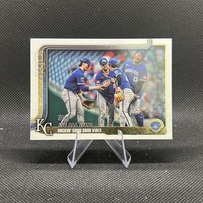 2025 Topps Series 2 Kansas City Royals Team #436 Bobby Witt Jr.  We All Win! 