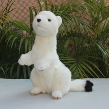 Realistic Detailed Ferret Stuffed Doll 25cm P...