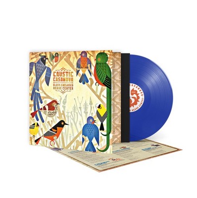 CAUSTIC CASANOVA - GLASS ENCLOSED NERVE CENTER - TRANSPARENT BLUE - Vin - K72z