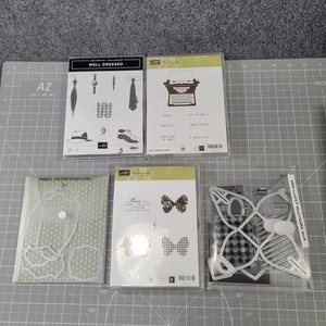Stampin Up Bundle Well Dressed Butterfly Prints Youre My Type Apothecary Dies