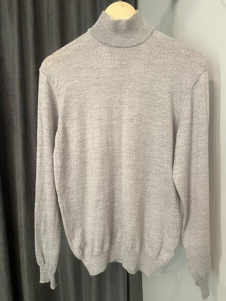 Women Luca Nobili Sweater Grey Wool 40 / L / 48