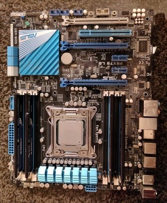 ASUS P9X79 w/ i7-3930k 3.4GHz LGA2011-0 16GB DDR3 Ram Intel X79 Chipset