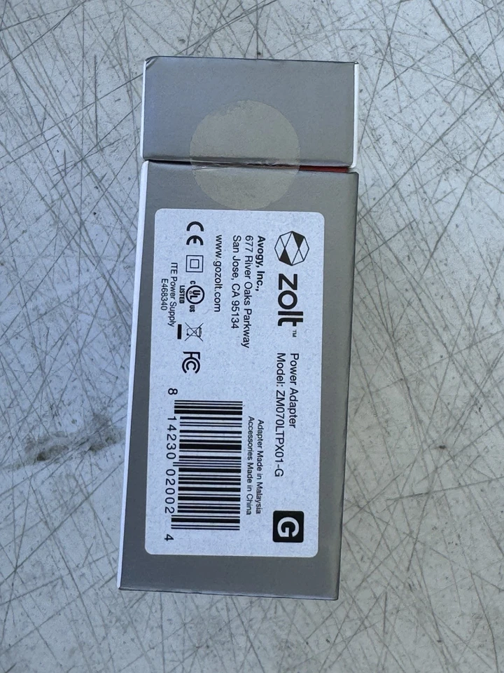 ZOLT Power Adapter ZM070LTPX01-G Grey Universal Laptop Tablet Phone Charger NEW - Image 3 of 3