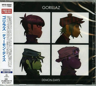 CD Demon Days Japan Gorillaz Music (CD1) WPCR-80059 Album | eBay UK
