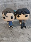 Lot of 2 Stranger Things Funko Pops Vinyl Eleven #717 & Mike #729 Snowball Dance
