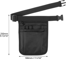 Medical Organizer Belt, Nurse Storage Bag Waist Bag Pouch for Medical Scissor...