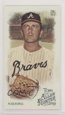2019 Topps Allen & Ginter Mini Short Print Phil Niekro #391 HOF 0kr