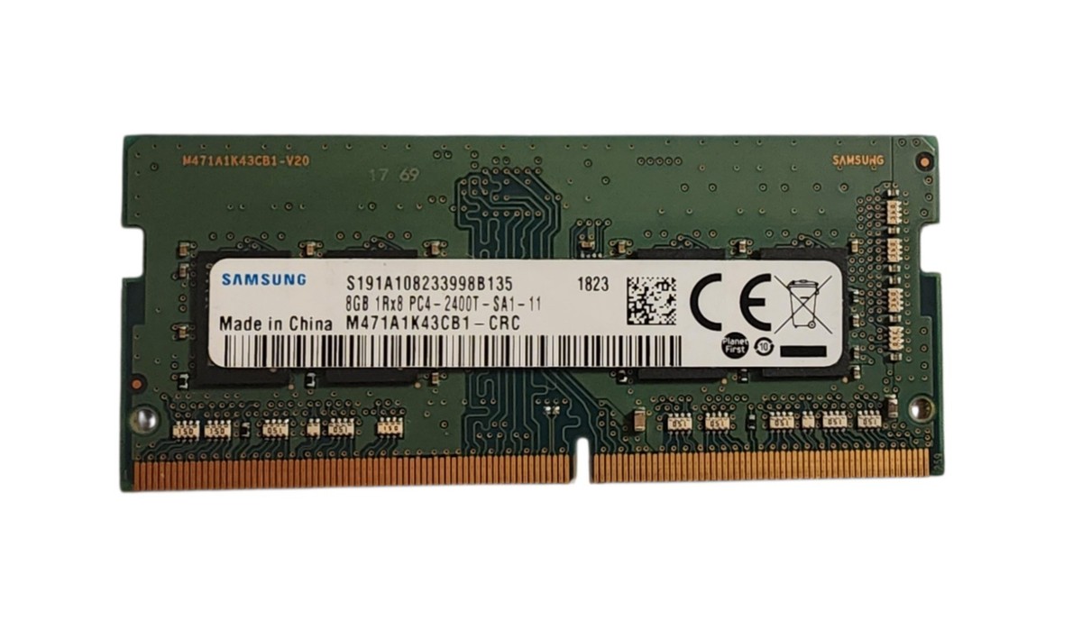 SAMSUNG 8GB 1Rx8 PC4-2400T2枚　動作未確認 Refurbished: Samsung 8GB DDR4 1Rx8 PC4-2400T-UA2-11 M378A1K43CB2