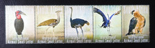 TIMBRES d' AFRIQUE du SUD - POSTE AÉRIENNE PA N°144/148 OISEAUX NEUF ** LUXE MNH