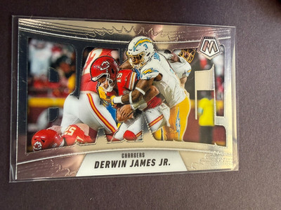 Derwin James Jr. 2025 Panini Mosaic Bang! Los Angeles Chargers #4
