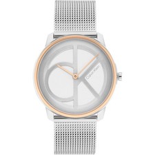 Montre Femme CK CALVIN KLEIN ICONIC 25200033 Acier Inoxydable Mesh Gold Rose