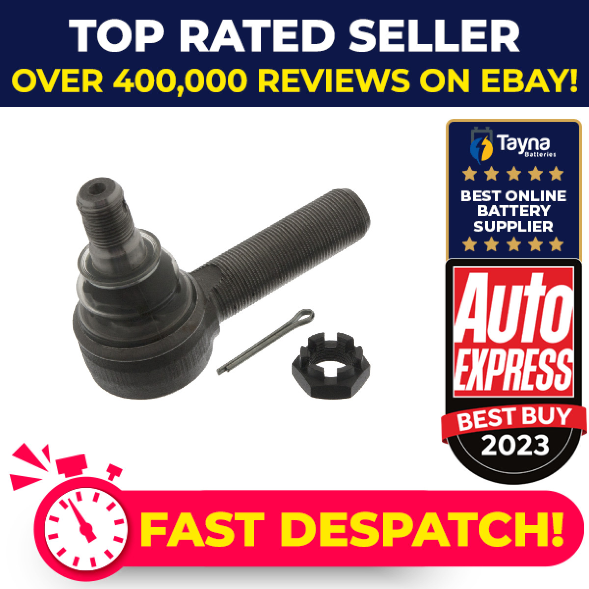 Tie / Track Rod End fits MERCEDES VARIO 670 4.3D Left or Right 96 to 13 Joint