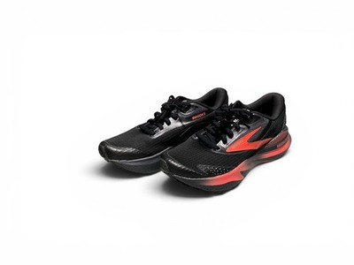 Women s Brooks Adrenaline GTS 24 Weatherized - Black/Hot Coral - Size 6w