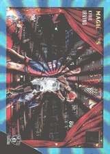 2021-22 Donruss #2 Kyrie Irving Magicians Holo Teal Laser
