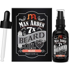 Man Arden 7X Beard Oil, Musk 30ml