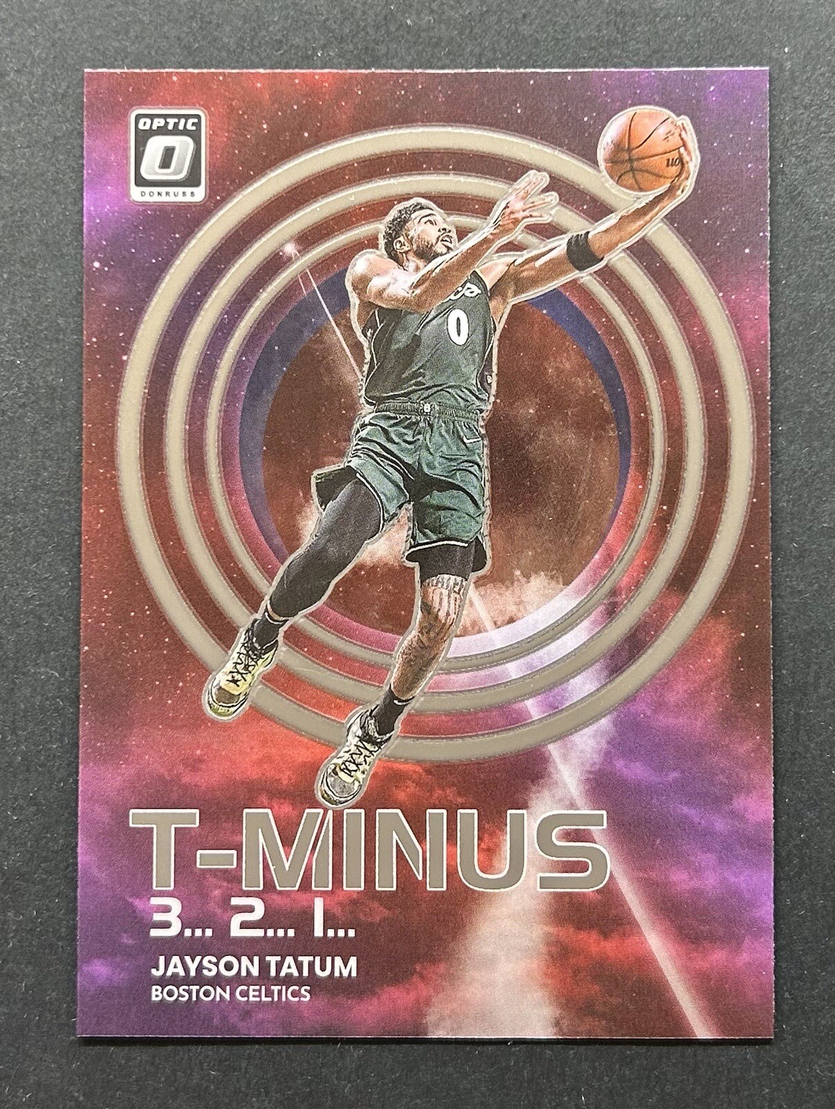 2022-23 Panini Optic Jayson Tatum T-minus Boston Celtics #4 Just Pulled ...