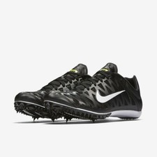 NEW Nike Zoom Maxcat 4 Black / White / Volt w/Spikes Unisex Multiple Sizes Track