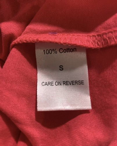 New York & Company women's hot pink v-neck t-shirt size S - Picture 6 of 6