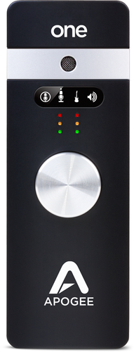 Apogee ONE (Black) Studio-quality Audio Interface and mic for iOS,Mac & Win10