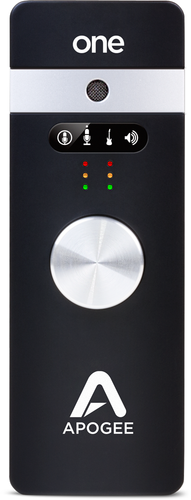 Apogee ONE (Black) Studio-quality Audio Interface and mic for iOS,Mac & Win10 - Picture 1 of 6