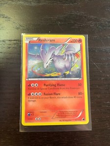 Pokemon Black & White - Plasma Freeze Reshiram Holo #17 LP