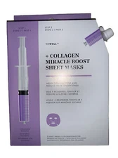Wewell + collagen miracle booster 2 Sheet Masks