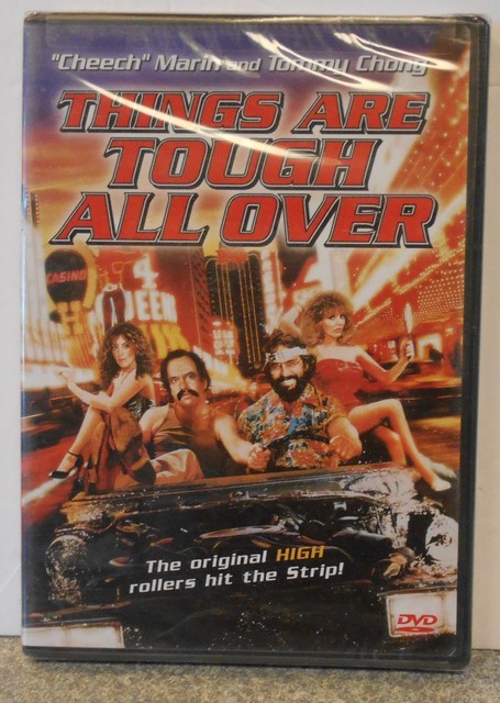Cheech and Chong Things Are Tough All Over (DVD 2001) RARE 1982 COMEDY