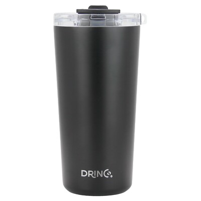 DRINCO 20 oz Stainless Steel Tumbler Insulated Coffee Cup Travel Mug With Straw