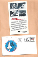 SHUTTLE COLUMBIA ARRIVES EAFB MAR 8,1979 SPACE COVER NASA
