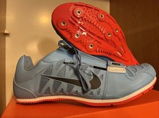 Nike Zoom LJ 4 Long Jump Men 10 Women 11.5 Track Field Shoes Spikes Blue Fox