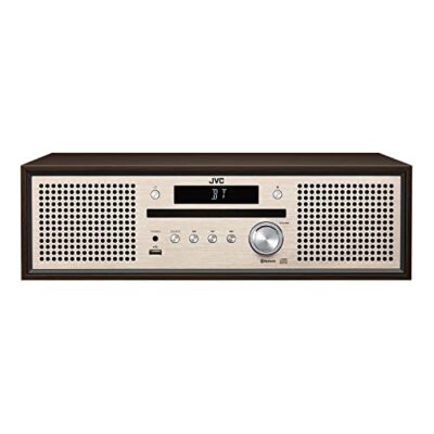 JVC NX-W30 Compact Stereo System Bluetooth Walnut Wood