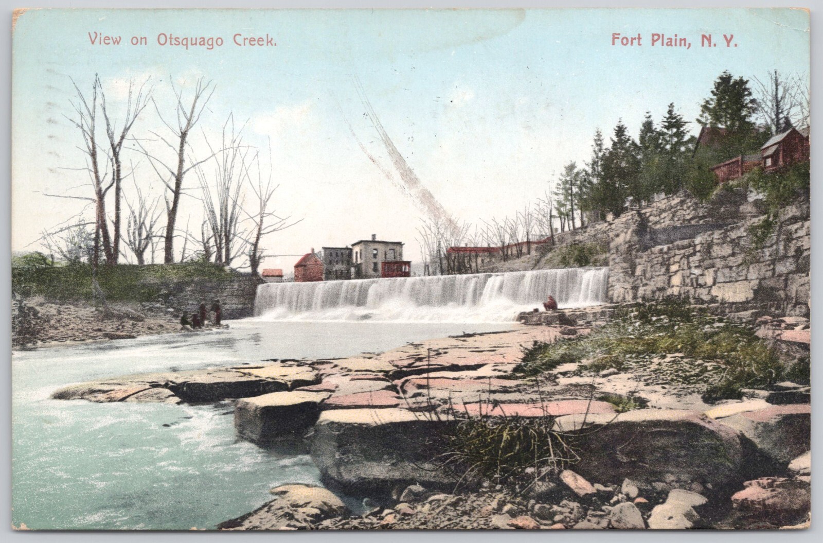 Gloversville New York Divided Back Postcard Mountain Lake Hotel eBay