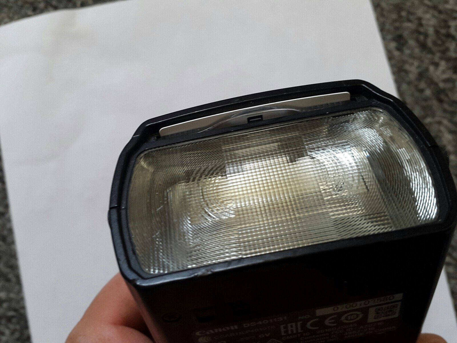Canon speedlite 600 EX IIRT flash gun for repair or part eBay