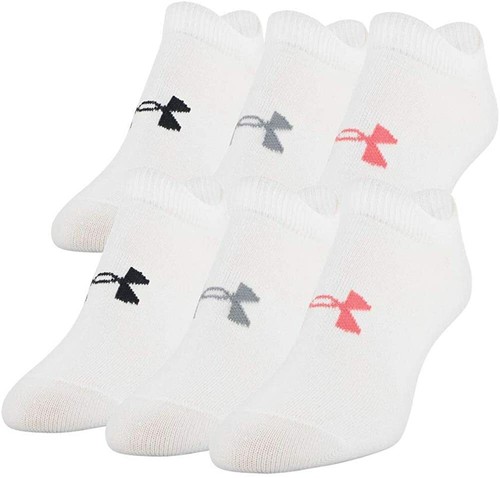 Under Armour Women's Essential 2.0 No Show Socks (6 Pairs) - 第 23/23 張圖片